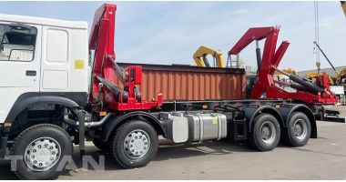 20FT Container Side Lifter Truck Ready Ship to Papua New Guinea