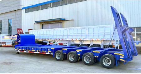 150 Ton Lowbed Trailer Truck will be ship to Papua New Guinea