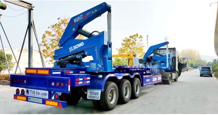 20FT Container Side Lifter Trailer will Send to Papua New Guinea