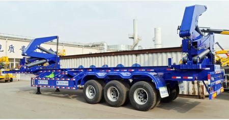 40 Ft Container Side Lifter Trailer is Ready to Papua New Guinea