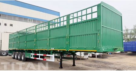 Fence Cargo Semi Trailer will be Sent to Papua New Guinea