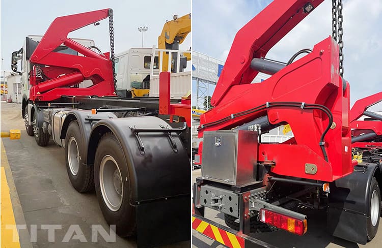 20FT Container Side Lifter Truck for Sale in Papua New Guinea