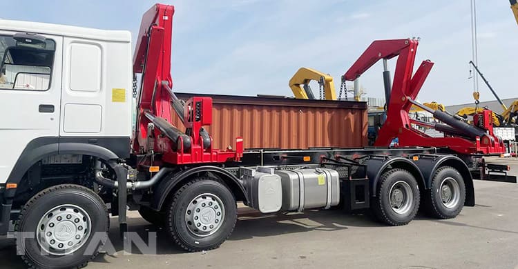 20FT Container Side Lifter Truck for Sale in Papua New Guinea