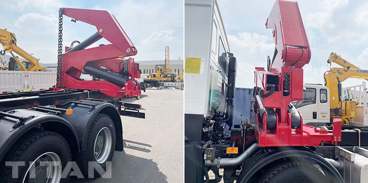 20FT Container Side Lifter Truck for Sale in Papua New Guinea