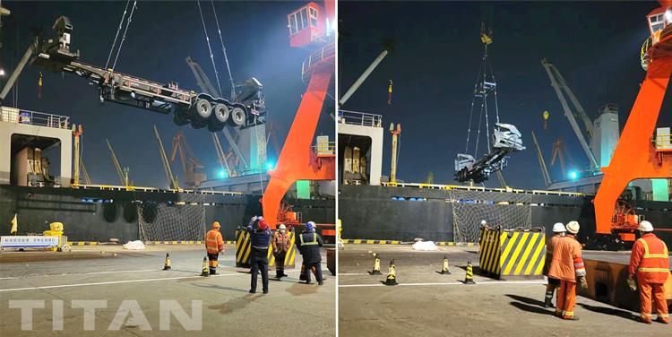 Feedback of 40ft Side Loader Trailer from Papua New Guinea Customer
