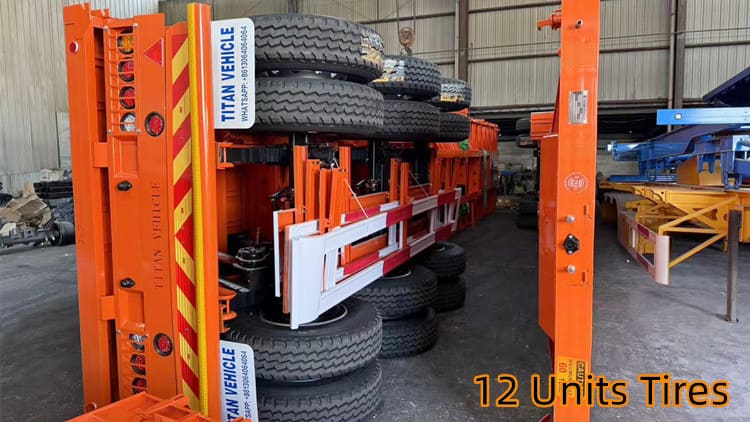 Triple Axle Drop Side Trailer for Sale in Papua New Guinea