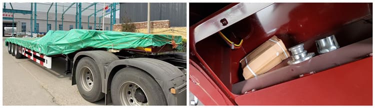 3 Axle Low Bed Trailer for Sale in Papua New Guinea