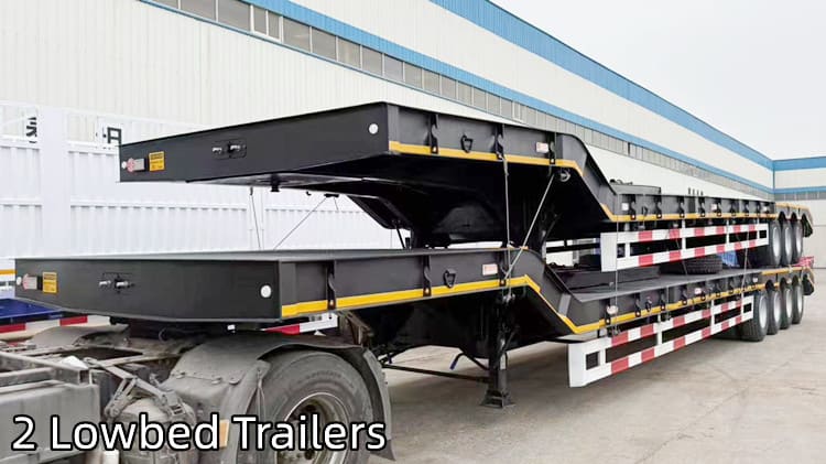 New Lowbed Trailer Price in Papua New Guinea