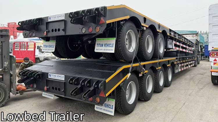 New Lowbed Trailer Price in Papua New Guinea