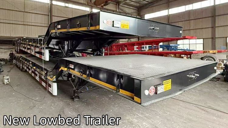 New Lowbed Trailer Price in Papua New Guinea