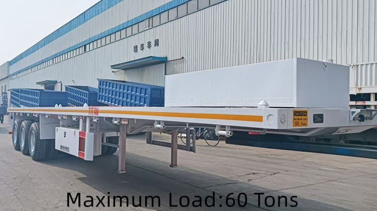 3 Axle Flatbed Trailer for Sale in Papua New Guinea