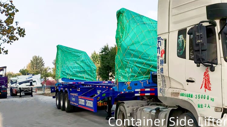 20FT Container Side Lifter Trailer for Sale in Papua New Guinea