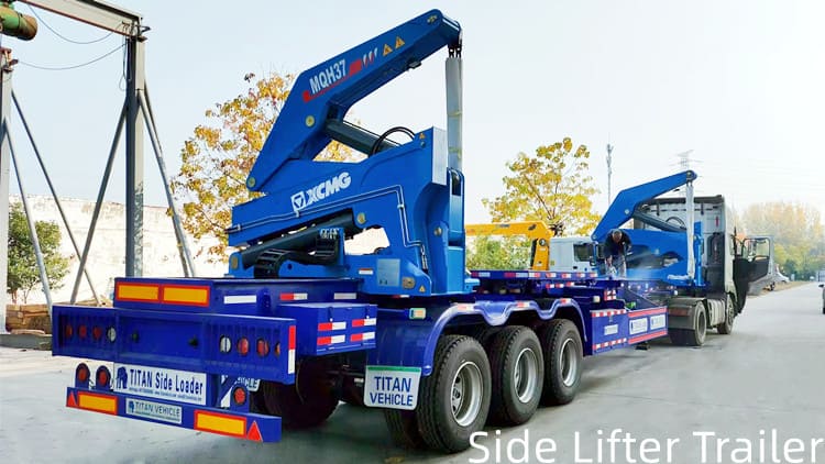 20FT Container Side Lifter Trailer for Sale in Papua New Guinea
