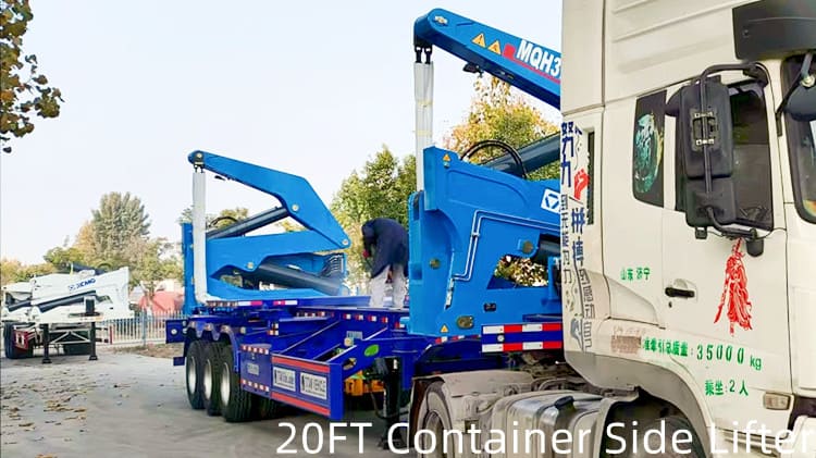 20FT Container Side Lifter Trailer for Sale in Papua New Guinea
