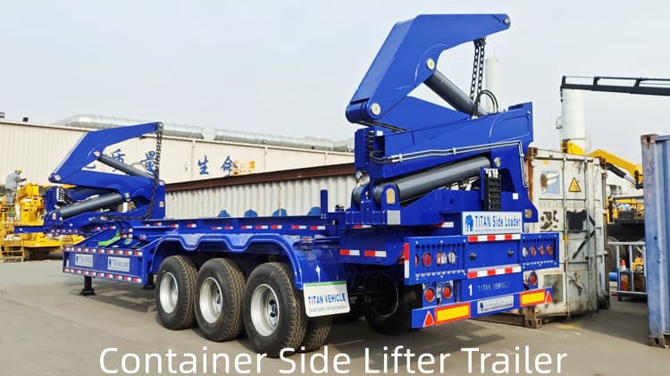 40 Ft Container Side Lifter Trailer for Sale in Papua New Guinea