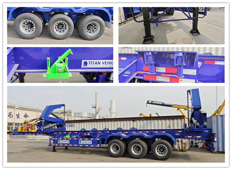 40 Ft Container Side Lifter Trailer for Sale in Papua New Guinea