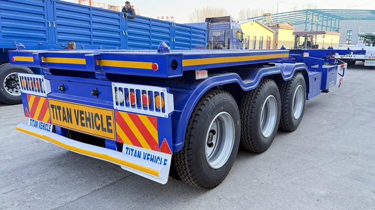 Tri Axle Container Chassis Trailer for Sale in Papua New Guinea