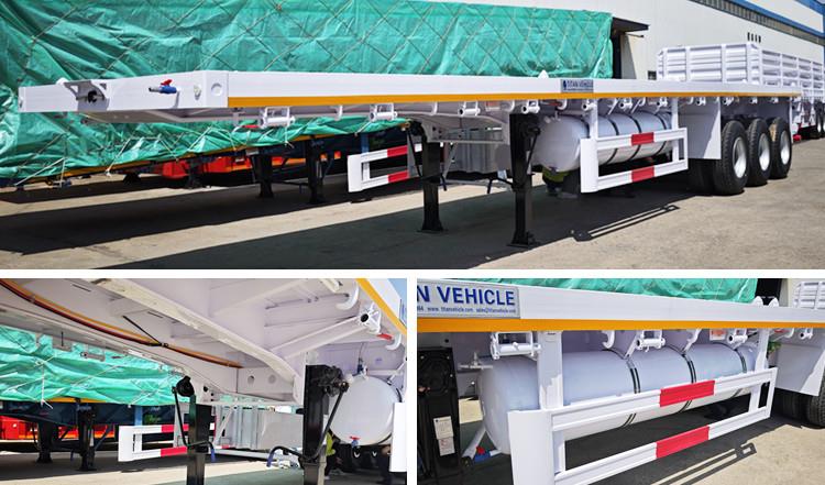 Tri Axle Flatbed Trailer for Sale Near Me in PNG