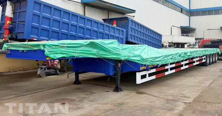 4 Axle Semi Low Loader Trailer will be sent to Papua New Guinea