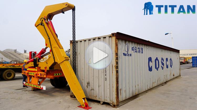 test video of side loader trailer