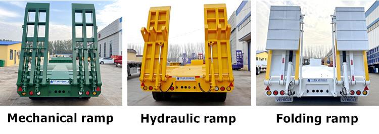 3/4 Axle Low Bed Trailer for Sale in Papua New Guinea