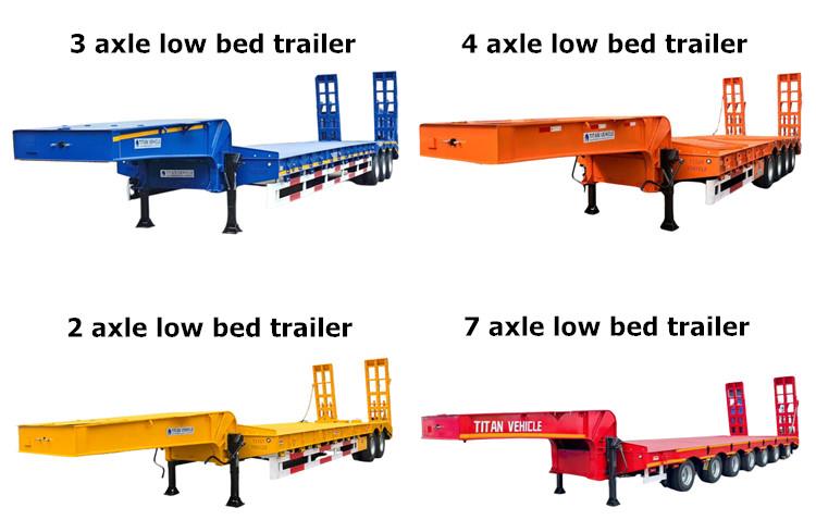 34 Axle Low Bed Trailer for Sale in Papua New Guinea