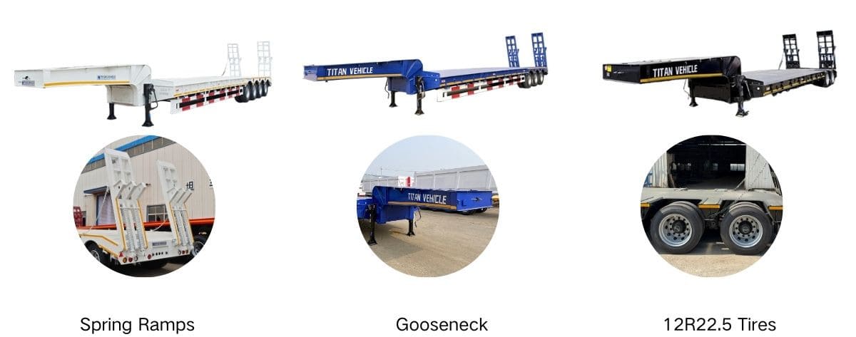 Lowbed Trailer for Sale in Papua New Guinea