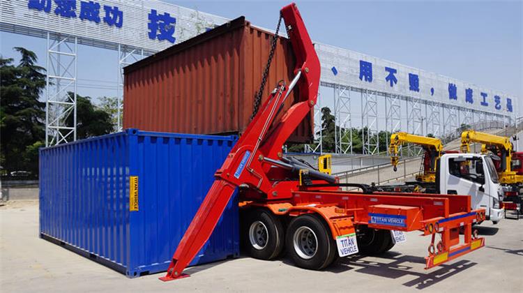 Steelbro Sidelifter Container Trailer for Sale in Papua New Guinea Lae