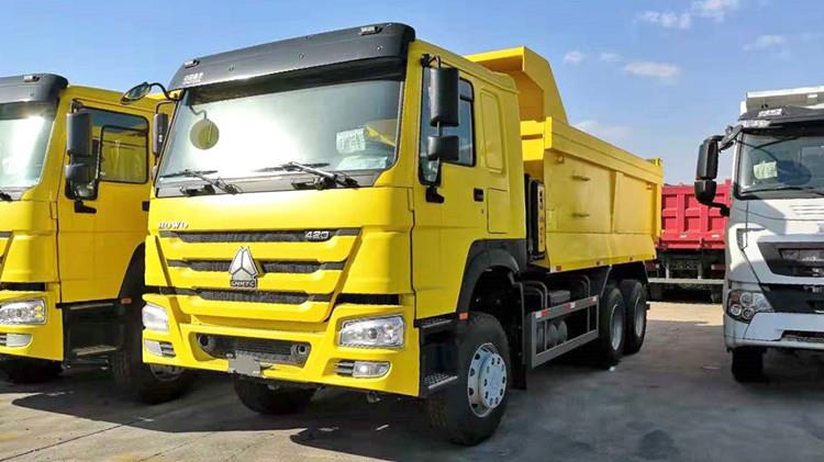 Sinotruk Howo 420 Dump Truck zz3257n3847a in Papua New Guinea