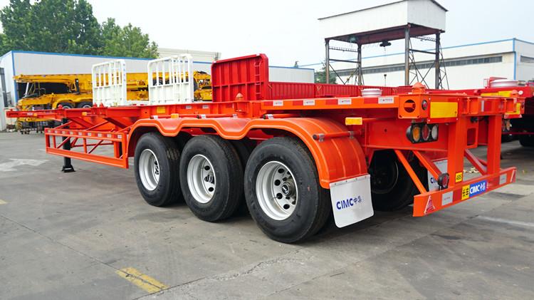 CIMC 3 Axle 40FT Container Chassis Trailer for Sale