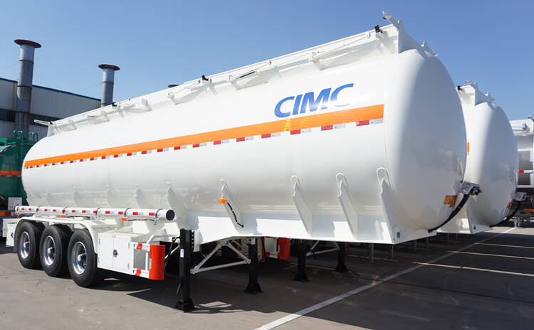 CIMC Fuel Tanker Semi Trailer for Sale in Papua New Guinea