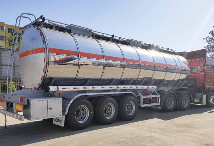 CIMC Palm Oil Stainless Steel Tanker for Sale in Papua New Guinea