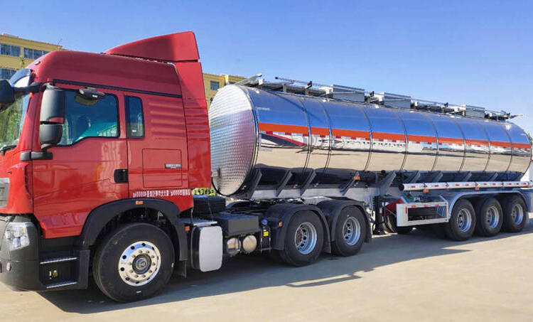 CIMC Palm Oil Stainless Steel Tanker for Sale in Papua New Guinea
