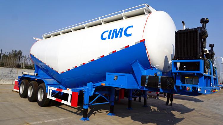 CIMC 40cbm Bulk Cement Tanker Trailer for Sale in Papua New Guinea