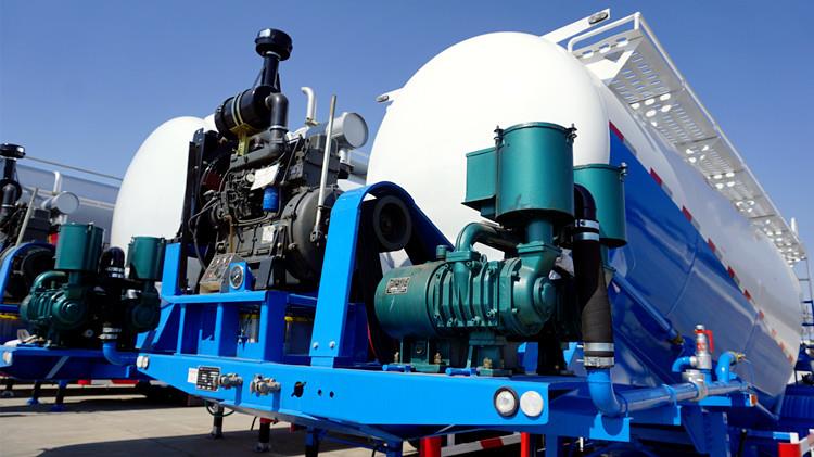 CIMC 40cbm Bulk Cement Tanker Trailer for Sale in Papua New Guinea