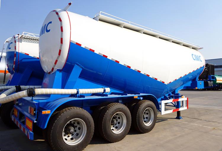 CIMC 40cbm Bulk Cement Tanker Trailer for Sale in Papua New Guinea