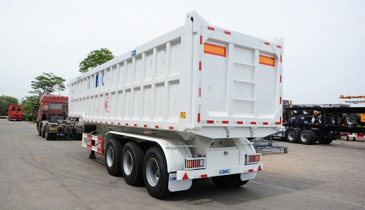 CIMC Semi Tipper Dump Trailer for Sale in Papua New Guinea