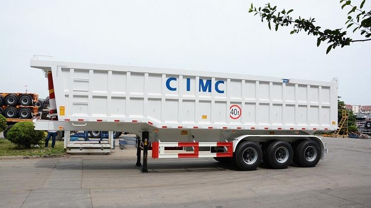 CIMC Semi Tipper Dump Trailer for Sale in Papua New Guinea