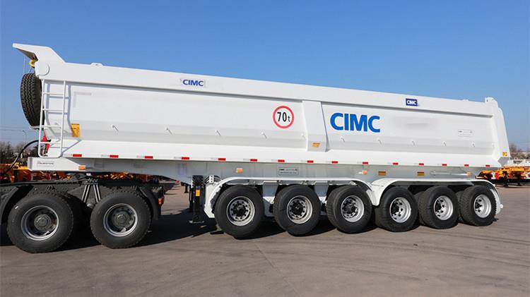 CIMC 6 Axle Dump Truck Trailer Price in Papua New Guinea