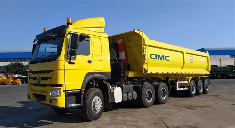 CIMC Tipper Semi Trailer | Dump Truck Trailer in Papua New Guinea