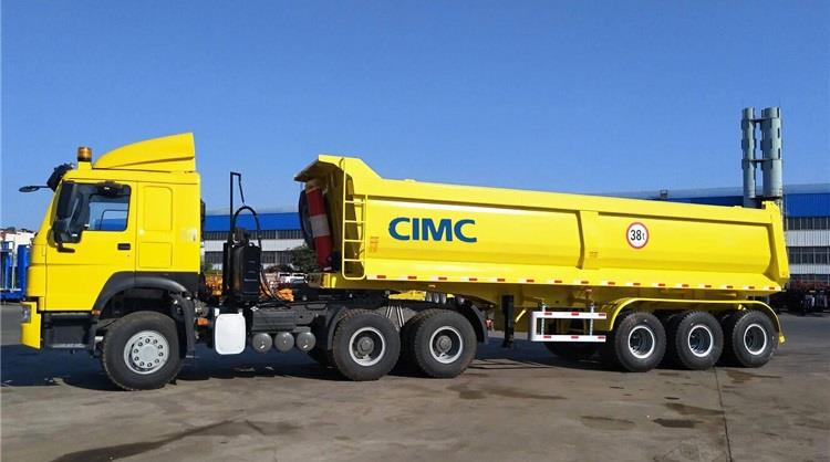 CIMC Tipper Semi Trailer | Dump Truck Trailer in Papua New Guinea