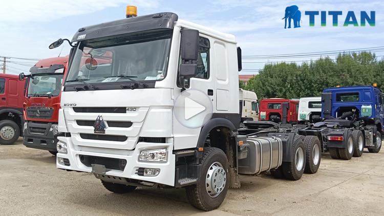 Sinotruck Howo Truck 430 | Howo Tractor Head for Sale in Papua New Guinea
