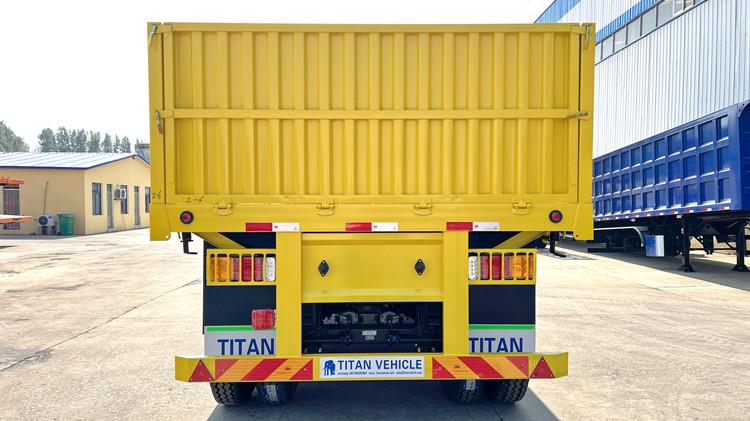 3 Axle Sidewall Trailer | Side Wall Semi Trailer for Sale in Papua New Guinea