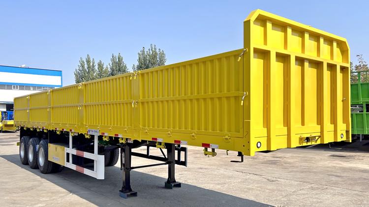 3 Axle Sidewall Trailer | Side Wall Semi Trailer for Sale in Papua New Guinea