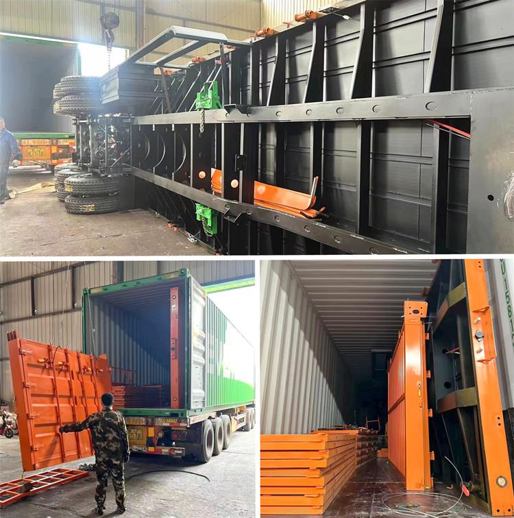 3 Axle 60 Ton Fence Semi Trailer for Sale in Papua New Guinea