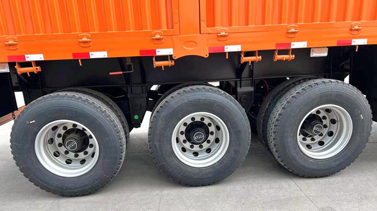 3 Axle 60 Ton Fence Semi Trailer for Sale in Papua New Guinea