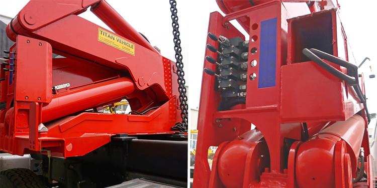 20ft Container Side Lifter Self Loader Truck for Sale in Papua New Guinea