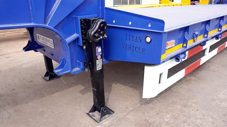 Low Bed Truck Semi Trailer | 3 Axle Low Bed Trailer for Sale in Papua New Guinea