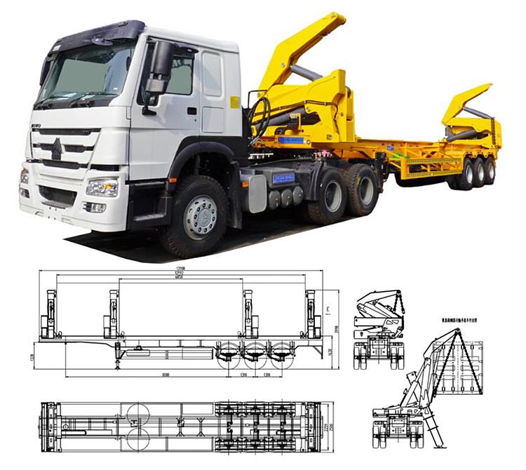 Hammar Container Side Loader Trailer for Sale Price in Papua New Guinea