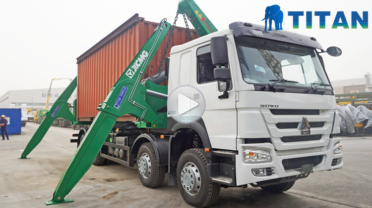 20FT Container Side Lifter Truck for Sale in Papua New Guinea